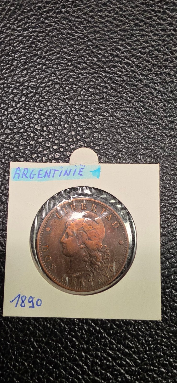 Argentinië 2 centavos 1890, Ophalen of Verzenden, Zuid-Amerika