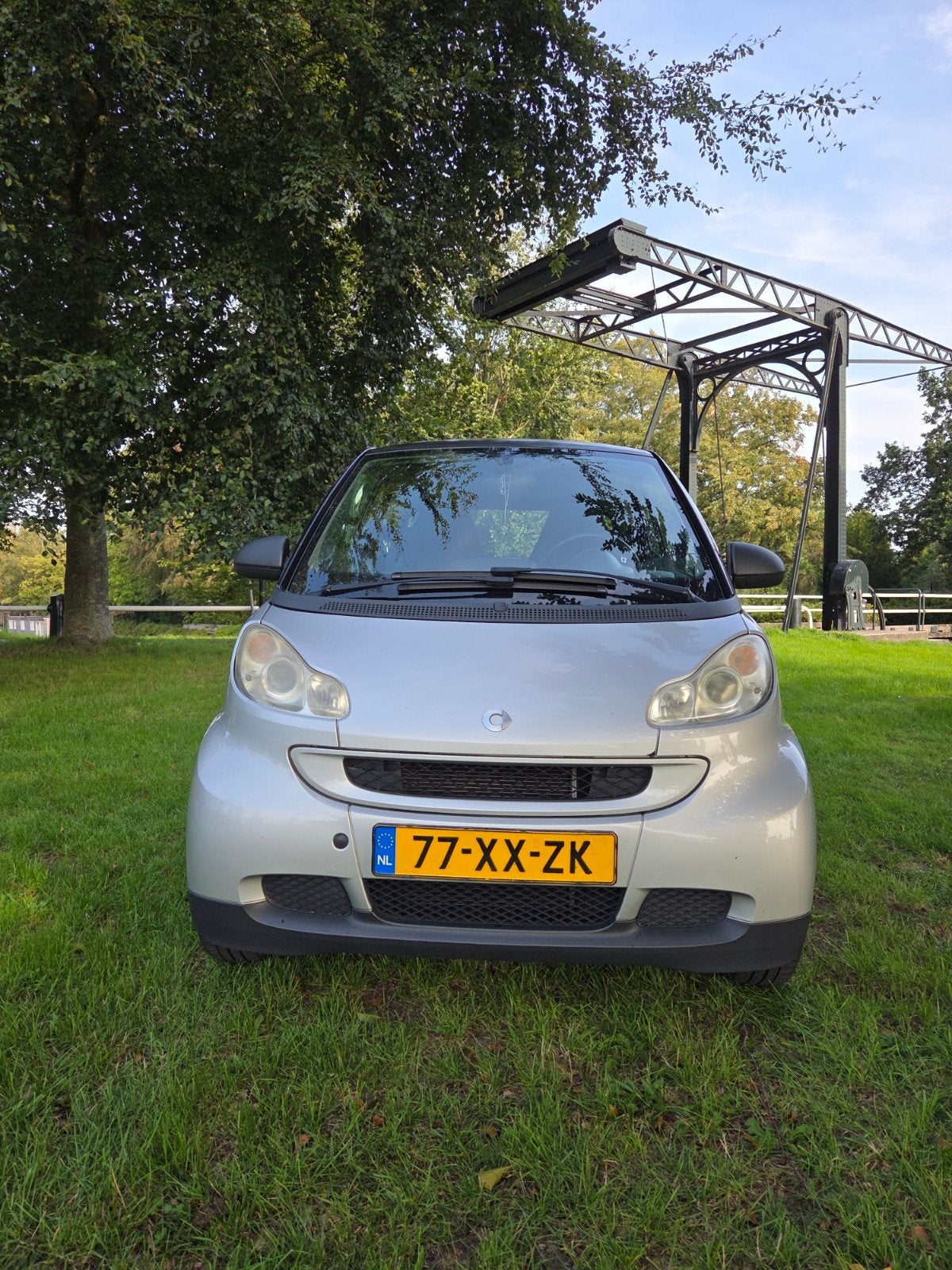 Smart ForTwo 1.0 automaat 84pk! bouwjaar 2007, Auto's, 755 kg, Metallic lak, Origineel Nederlands, Handgeschakeld
