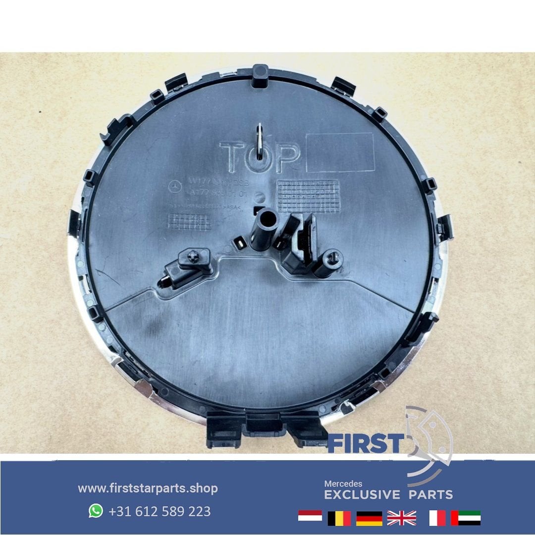 A1778880101 Mercedes FACELIFT STER LOGO GLANS CHROOM W176 W1, Gebruikt, -, Ophalen of Verzenden, -