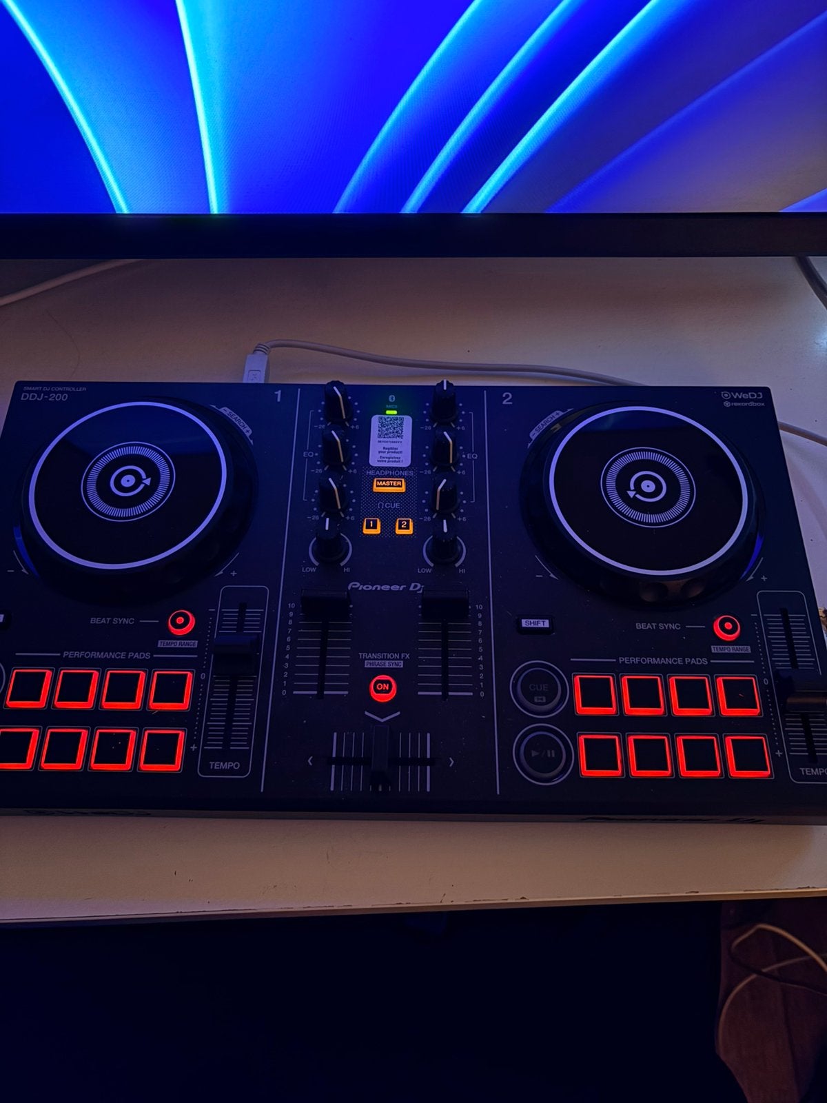 Ddj-200 draaitafel, Ophalen of Verzenden, Zo goed als nieuw, Pioneer