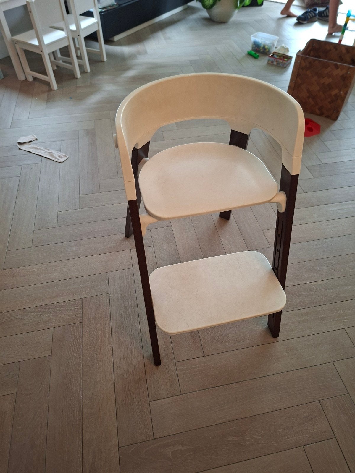 Stokke Steps Meegeoeistoel, Ophalen, Gebruikt, Meegroeistoel, Aanschuifbaar