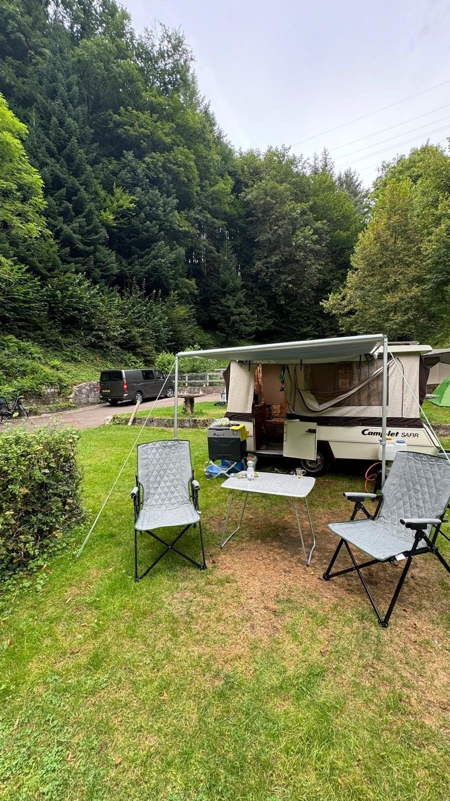 Camplet Safir vouwwagen met hefdak, Ophalen of Verzenden, Tot en met 2, Aanwezig, Camp-Let