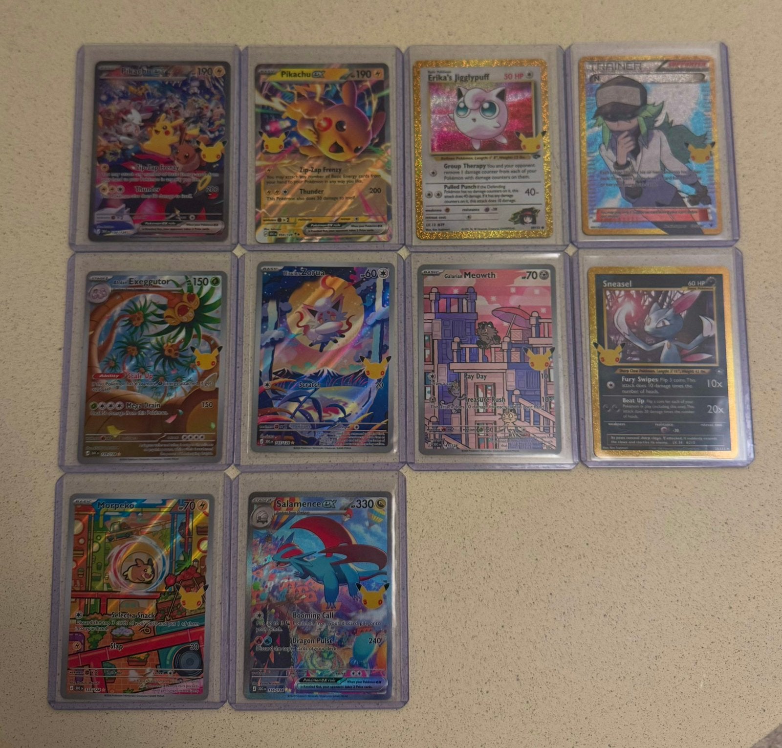 Pokémon 30th Celebrations Kaarten - PSA 10 potentie!, Ophalen of Verzenden, Zo goed als nieuw, Meerdere kaarten