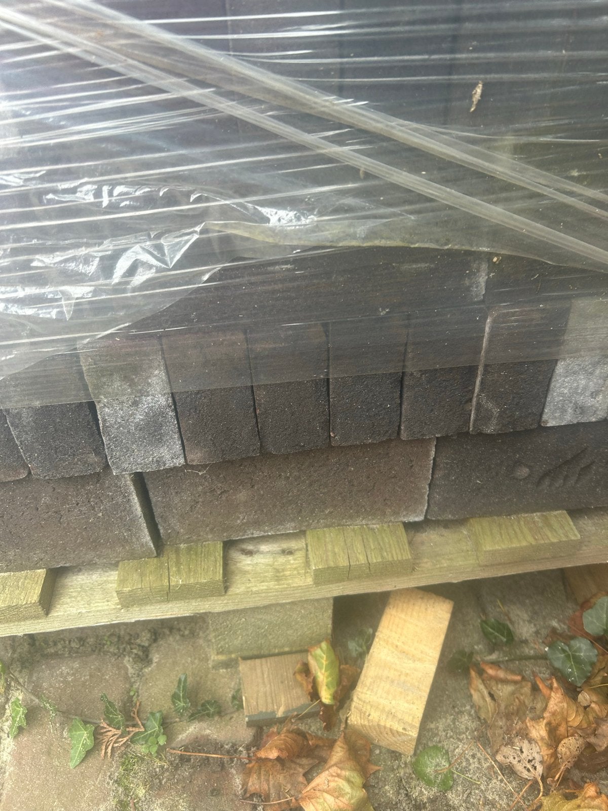 Nieuwe metselstenen grijs/zwart - 10 m² of meer, Tuin en Terras, Overige materialen, Overige typen, Nieuw, Ophalen of Verzenden