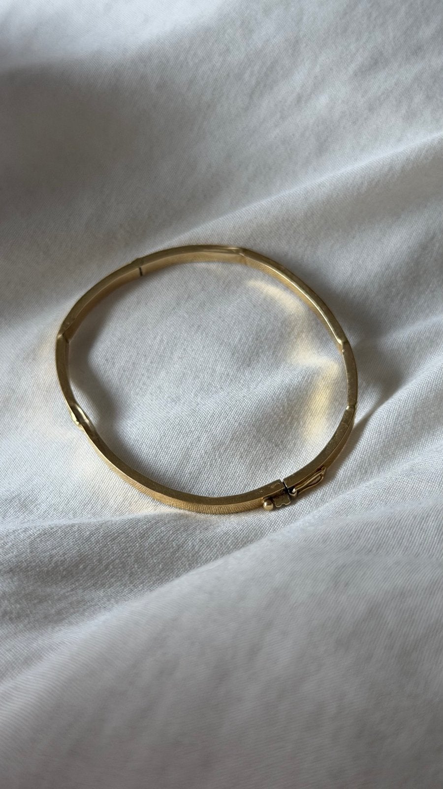 Gouden Armband 18K met - Lichte deukjes, Ophalen of Verzenden, Gebruikt, Goud