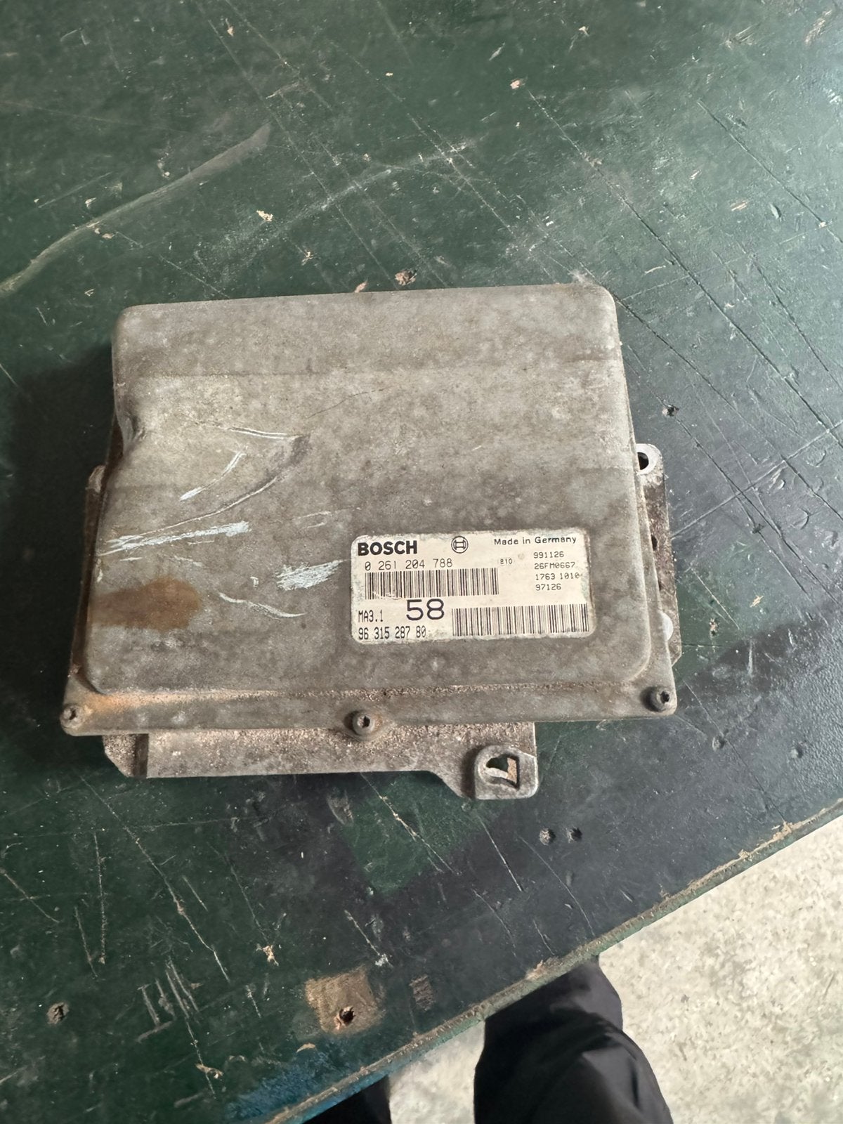 Ecu Citroen Saxo 1.1, Ophalen