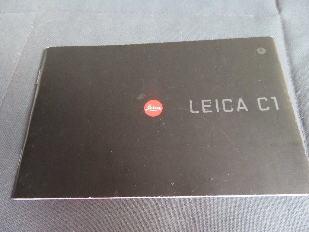 *Leica Ci camera gebruiksaanwijzing, Ophalen of Verzenden, Zo goed als nieuw, Compact, Leica