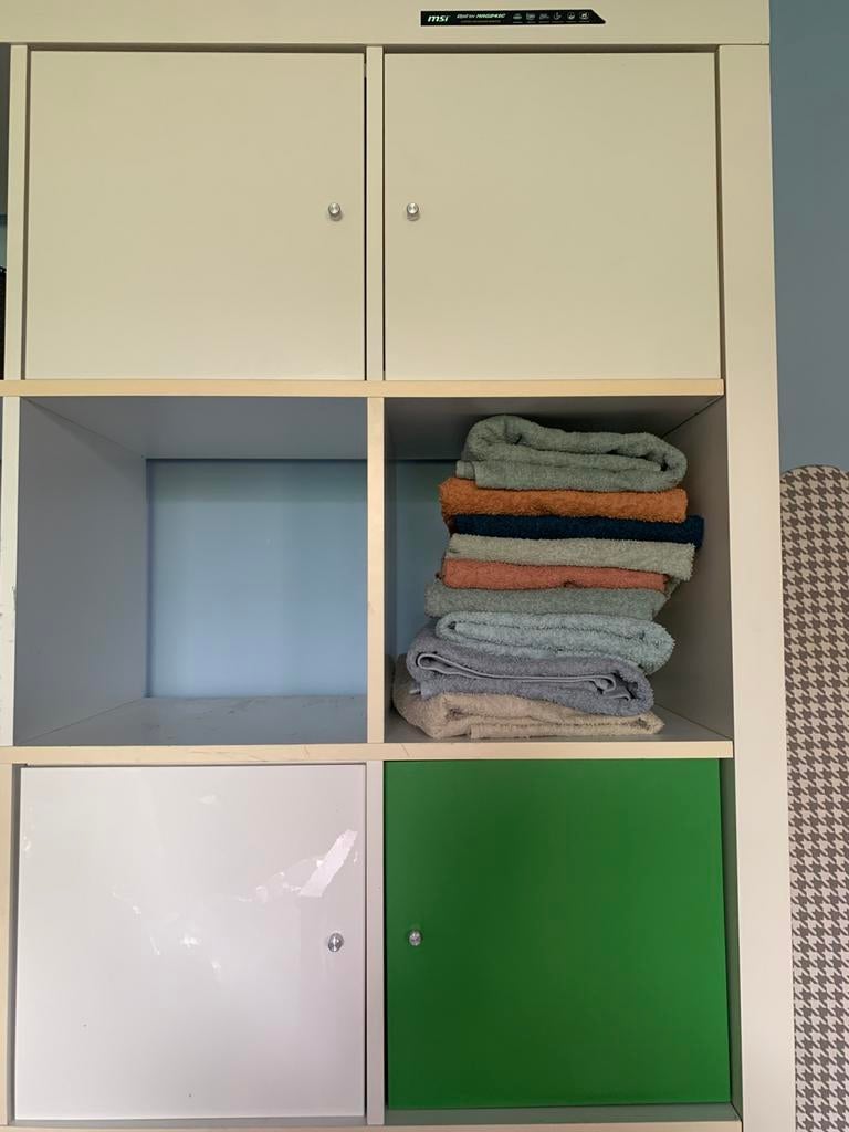 Ikea kallax kast deurtjes, Ophalen, Zo goed als nieuw