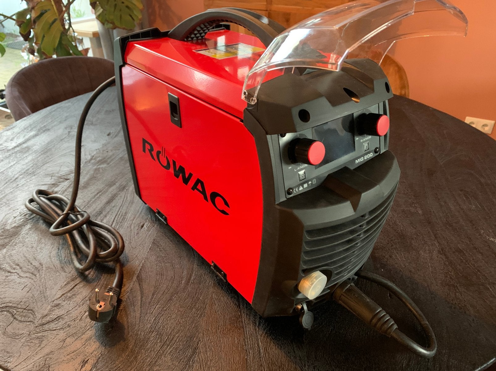 Rowac mig 200 puls inverter nieuwe machine!, Doe-het-zelf en Verbouw, Ophalen of Verzenden, Nieuw, 150 tot 250 ampère, Co2