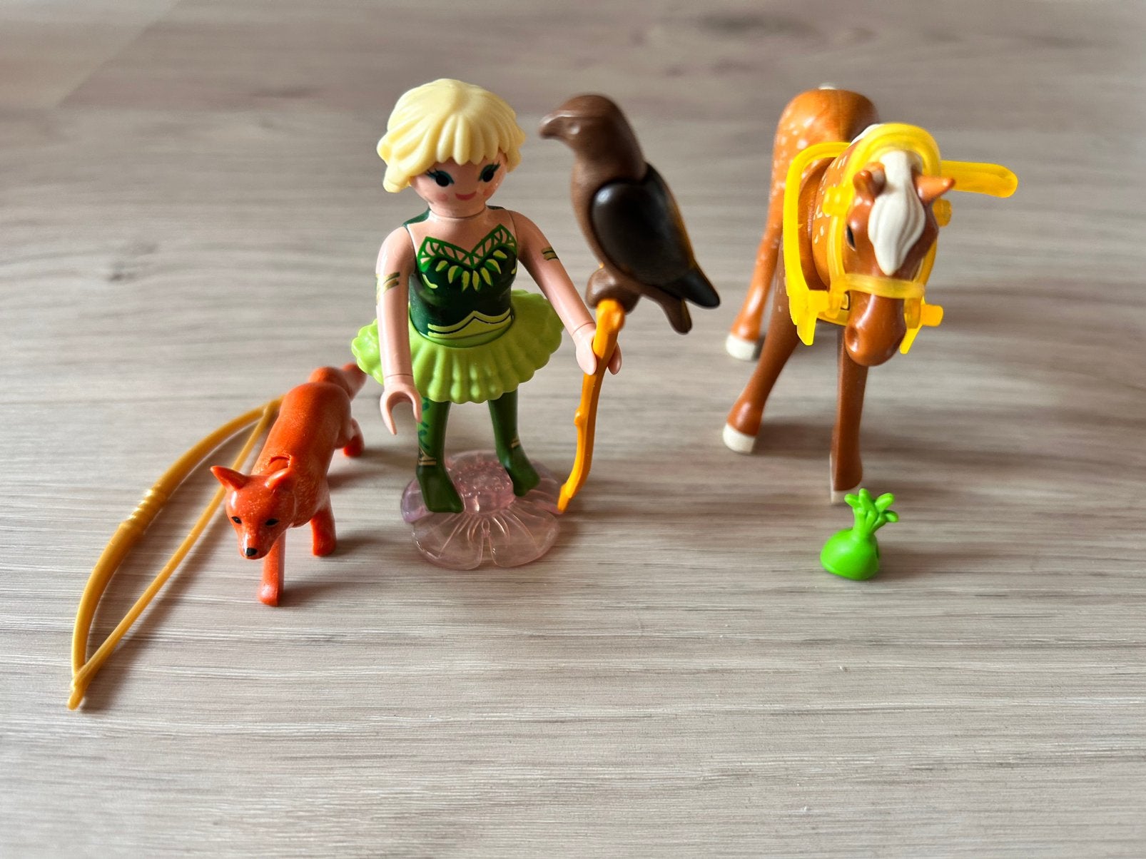PLAYMOBIL 5448 fairies fee Diana met paard luna, Ophalen of Verzenden, Zo goed als nieuw