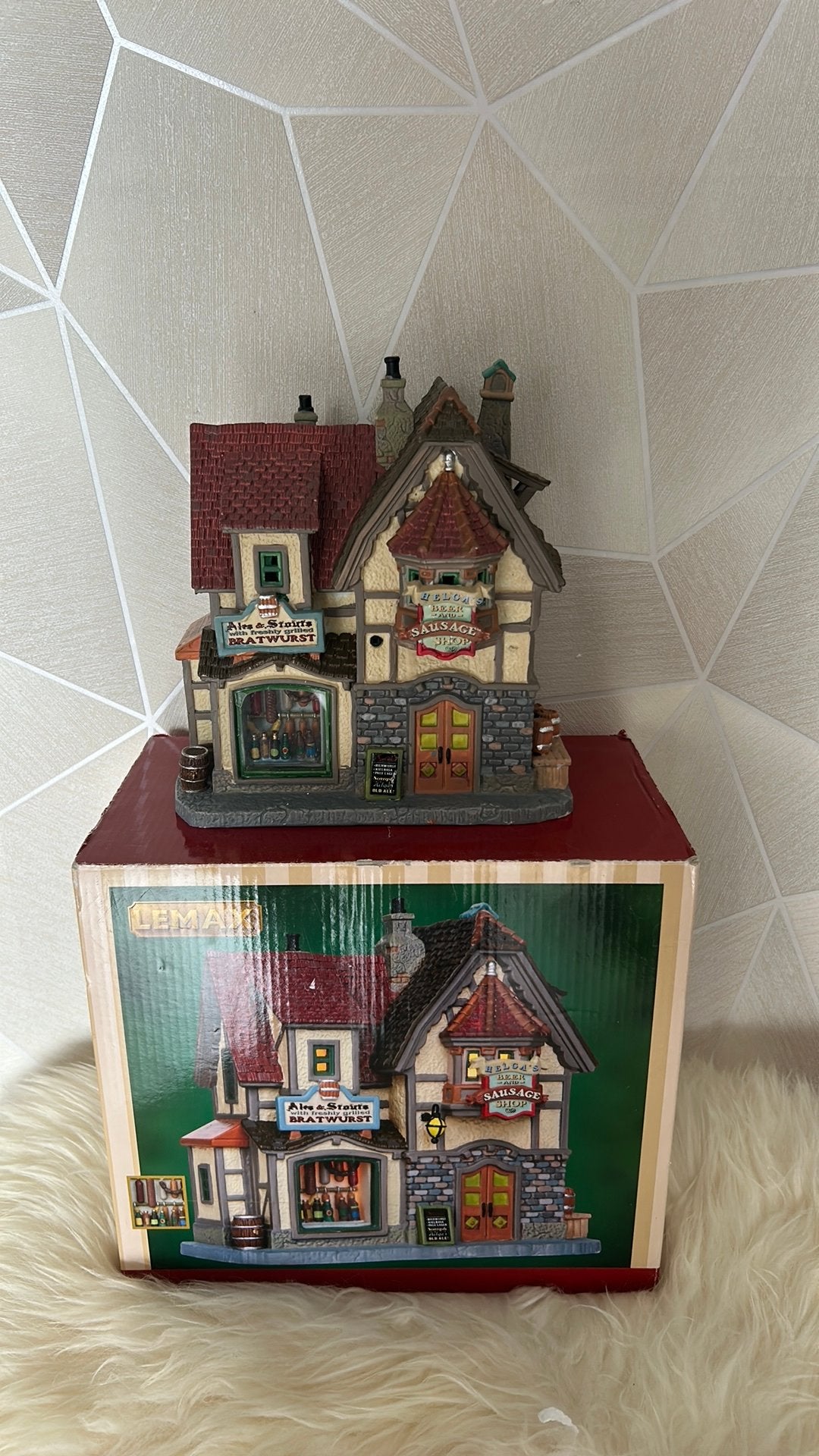 Lemax  sausage shop, Diversen, Ophalen of Verzenden, Gebruikt