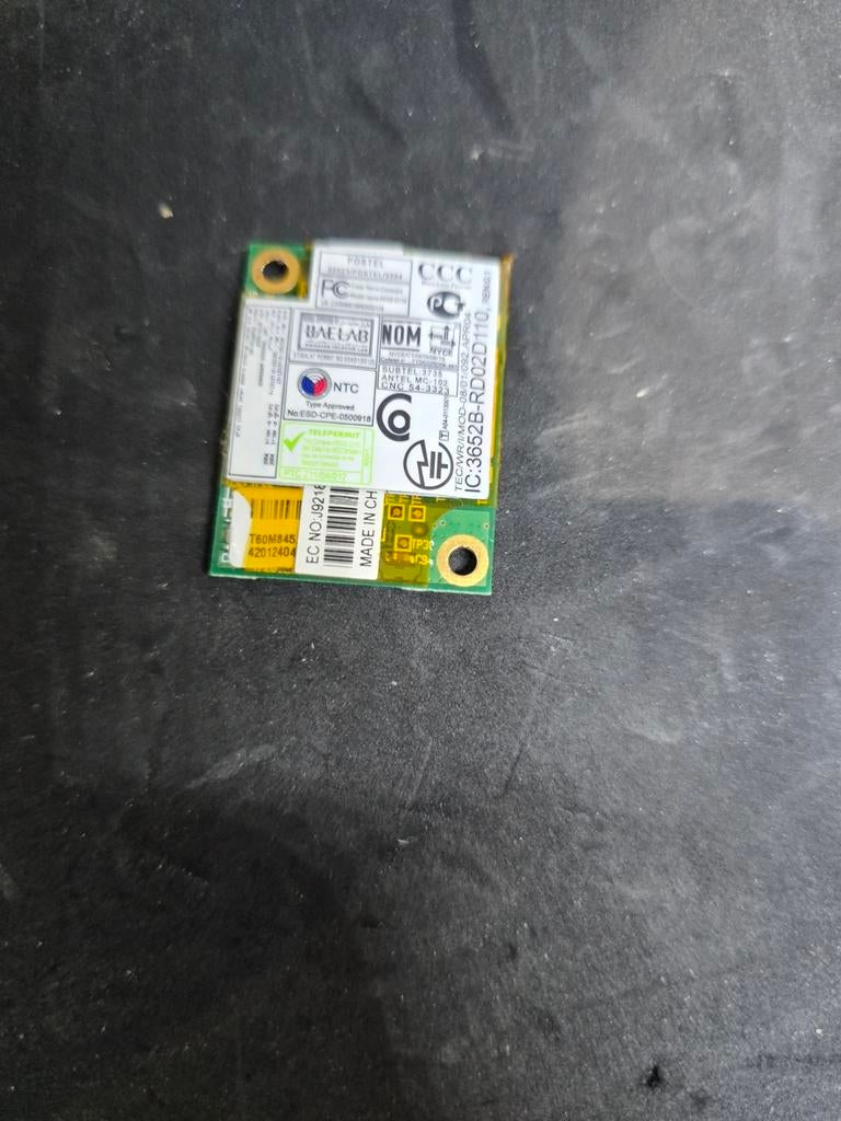 Mini PCIe WiFi-kaart - Interne draadloze netwerkadapter, Computers en Software, Netwerkkaarten, Ophalen of Verzenden, Gebruikt