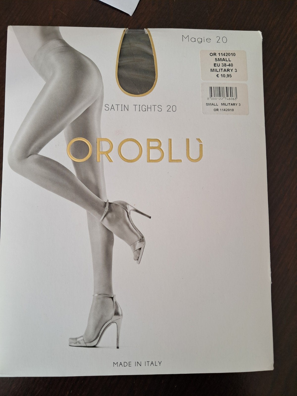 Oroblu magie20 military legergroen panty S=38-40, Maat 36/38 (S), Nieuw, Ophalen of Verzenden, Panty