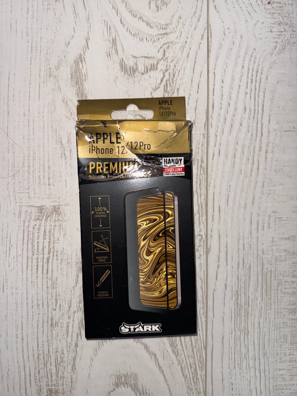 Stark Premium Screenprotector iPhone 12/12 Pro, Overige merken, Anti-vingerafdruk, Nieuw, Ophalen of Verzenden