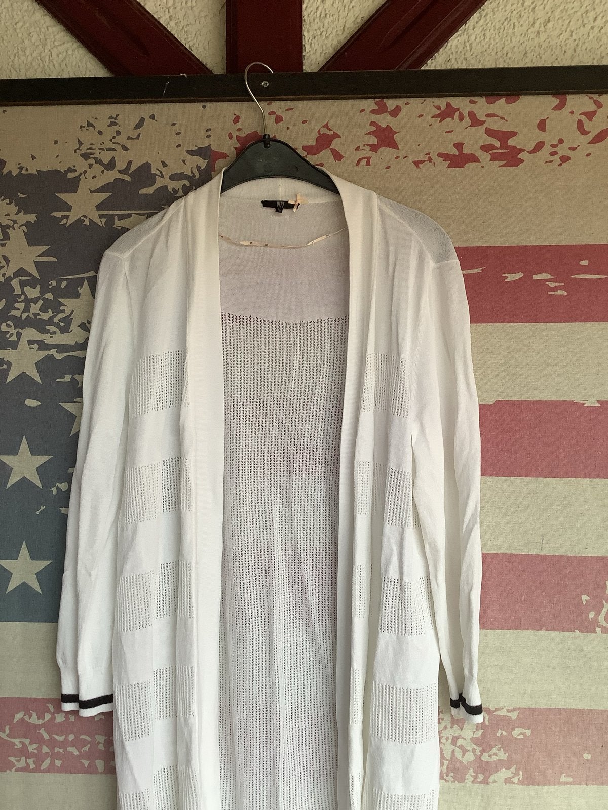 Wit vest van Dept, maat L, Ophalen of Verzenden, Gedragen, Maat 42/44 (L), Wit