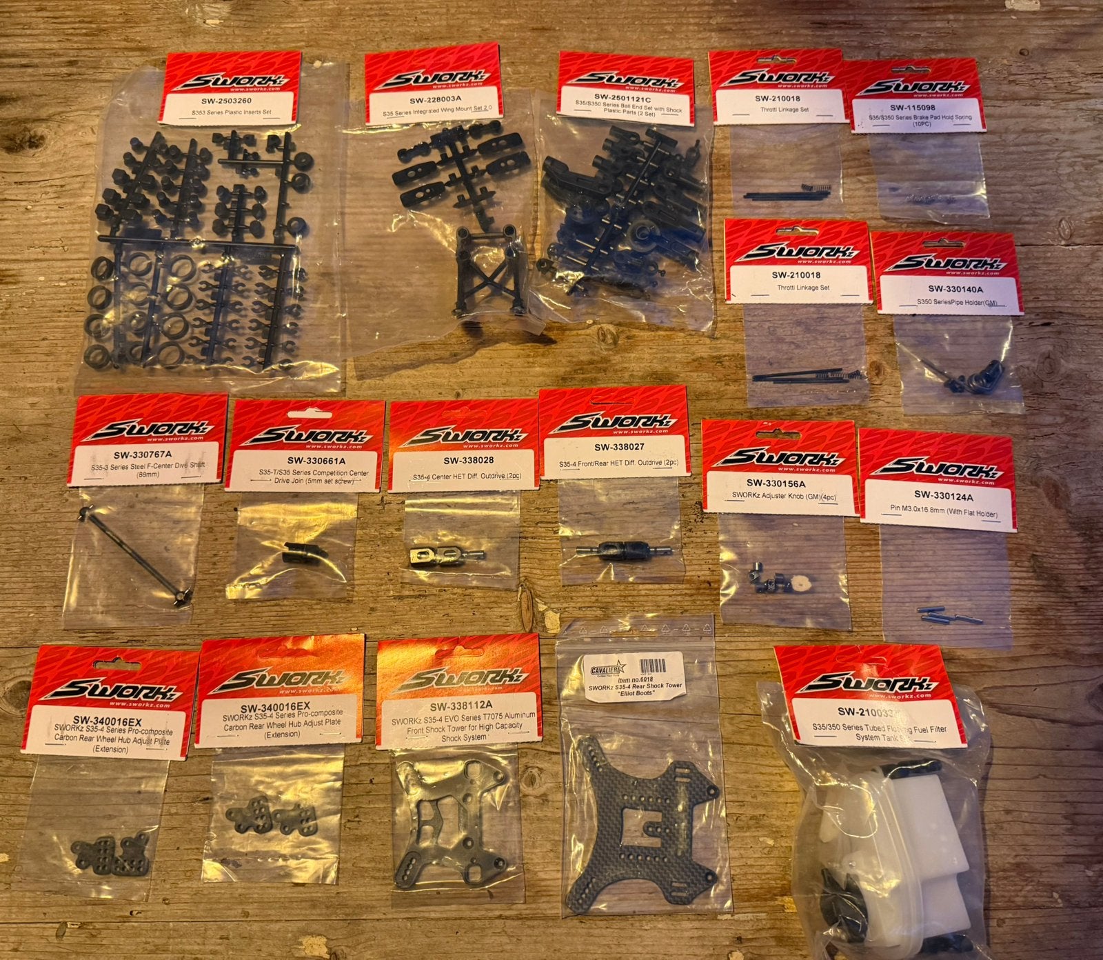 Sworkz S35-4EVO, Hobby en Vrije tijd, Ophalen of Verzenden, Nieuw, Schaal 1:8, Onderdeel