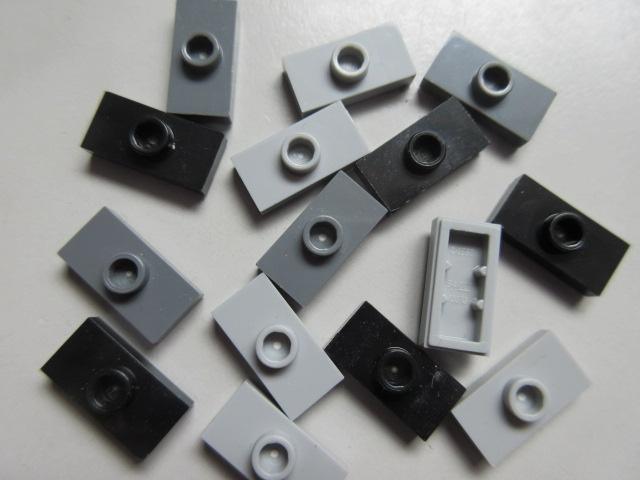 nr. 8146, 15 plaatjes 1x2 met 1 nop. (15573), Ophalen of Verzenden, Zo goed als nieuw, Complete set, Lego