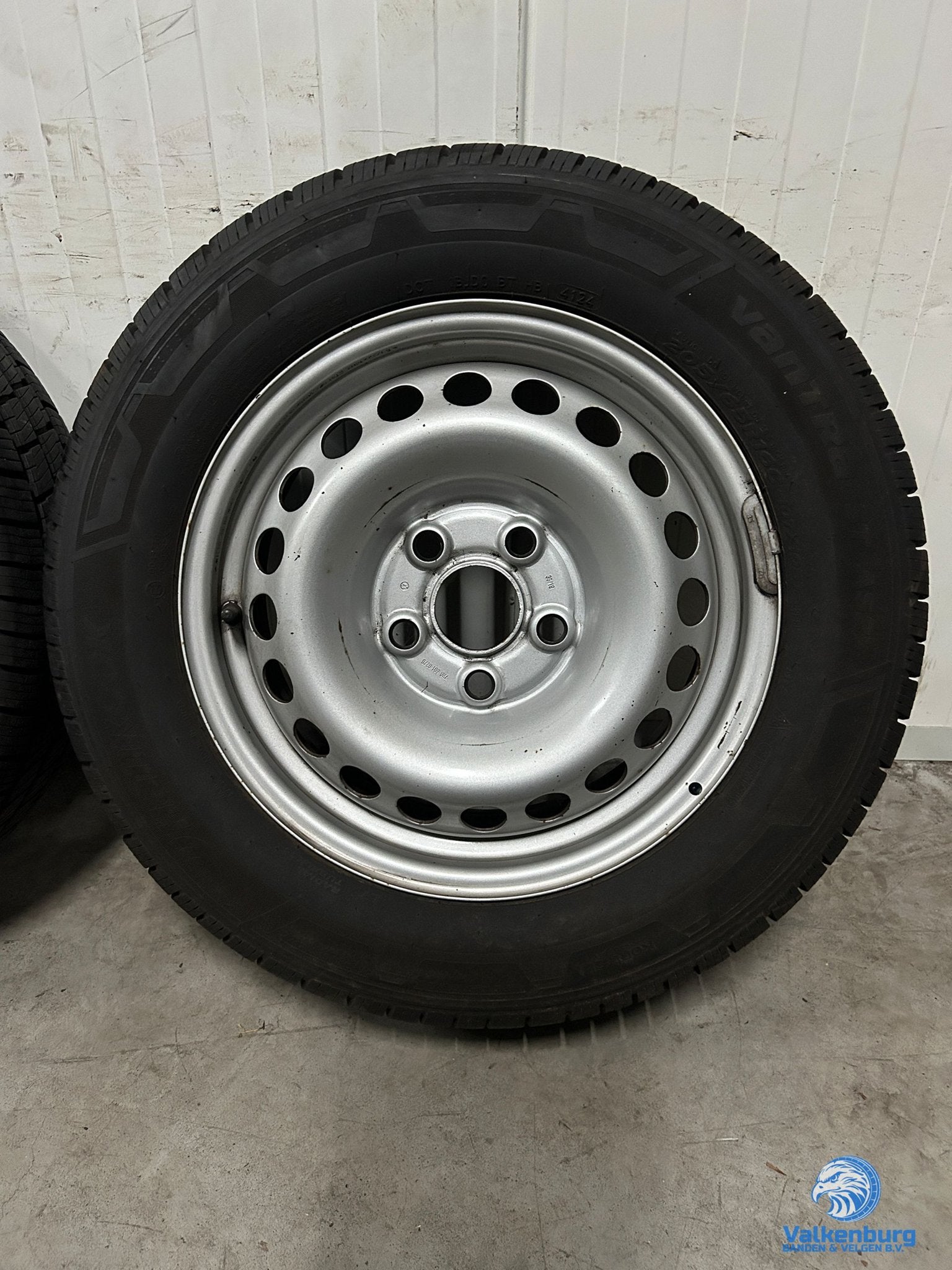 9-10mm! Originele VW Transporter T5 GP T6 T6.1 16 inch stale, Auto-onderdelen, -, Banden en Velgen, All Season, -