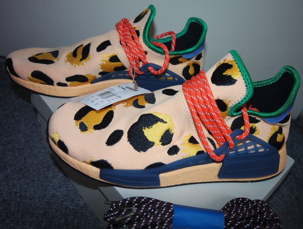 Adidas x Pharrell Williams HU NMD PULAMB Sneakers - Maat 44, Overige kleuren, Nieuw, Ophalen of Verzenden, Sneakers of Gympen