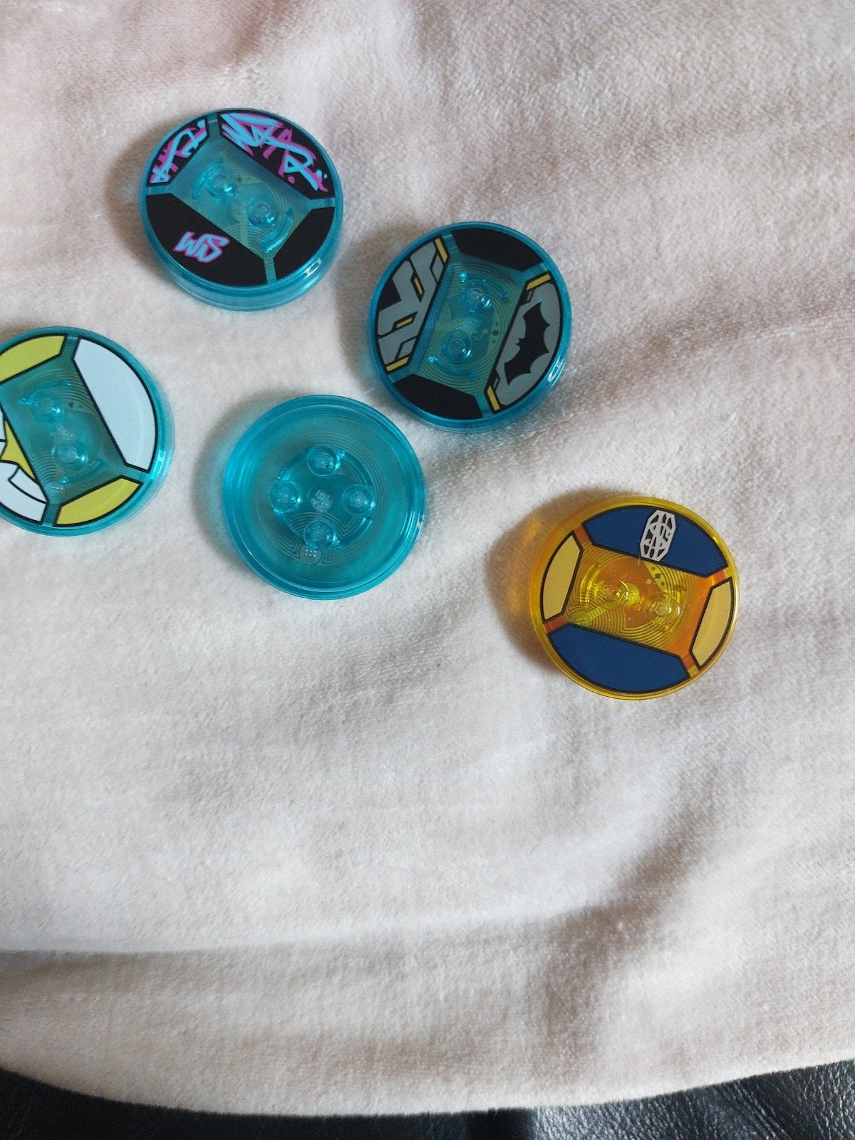 LEGO Dimensions - Set van 5 Losse Toy Tags (Batman, Wyldstyl, Ophalen of Verzenden, Zo goed als nieuw