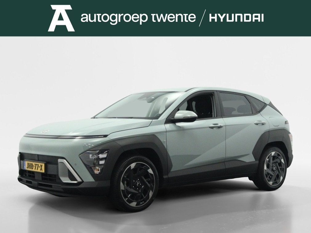 Hyundai KONA 1.6 GDI HEV Comfort | 19 inch | Navigatie | Cam, Auto's, 12 maanden, Stof, Gebruikt, Automatische klimaatregeling