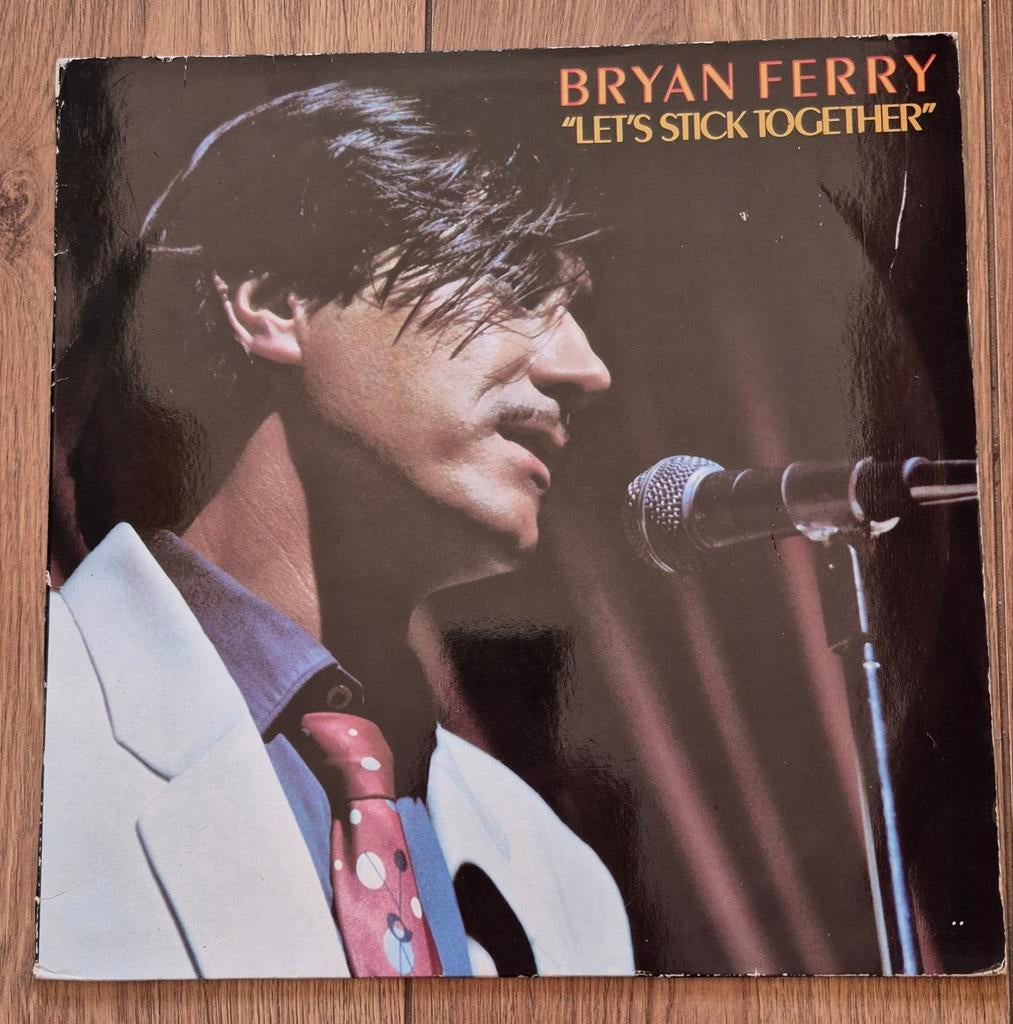 Bryan Ferry - Let's Stick Together LP (1976), Ophalen of Verzenden, Gebruikt, 12 inch