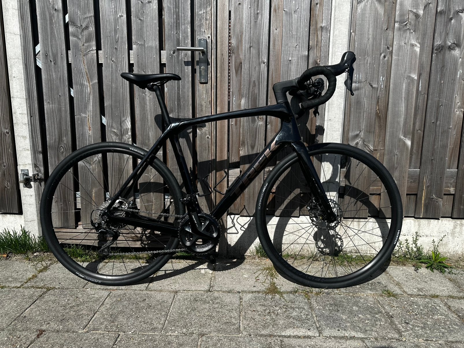 Trek Domane SL5 2022 met powermeter, Gebruikt, 57 tot 61 cm, Meer dan 20 versnellingen, Schijfrem