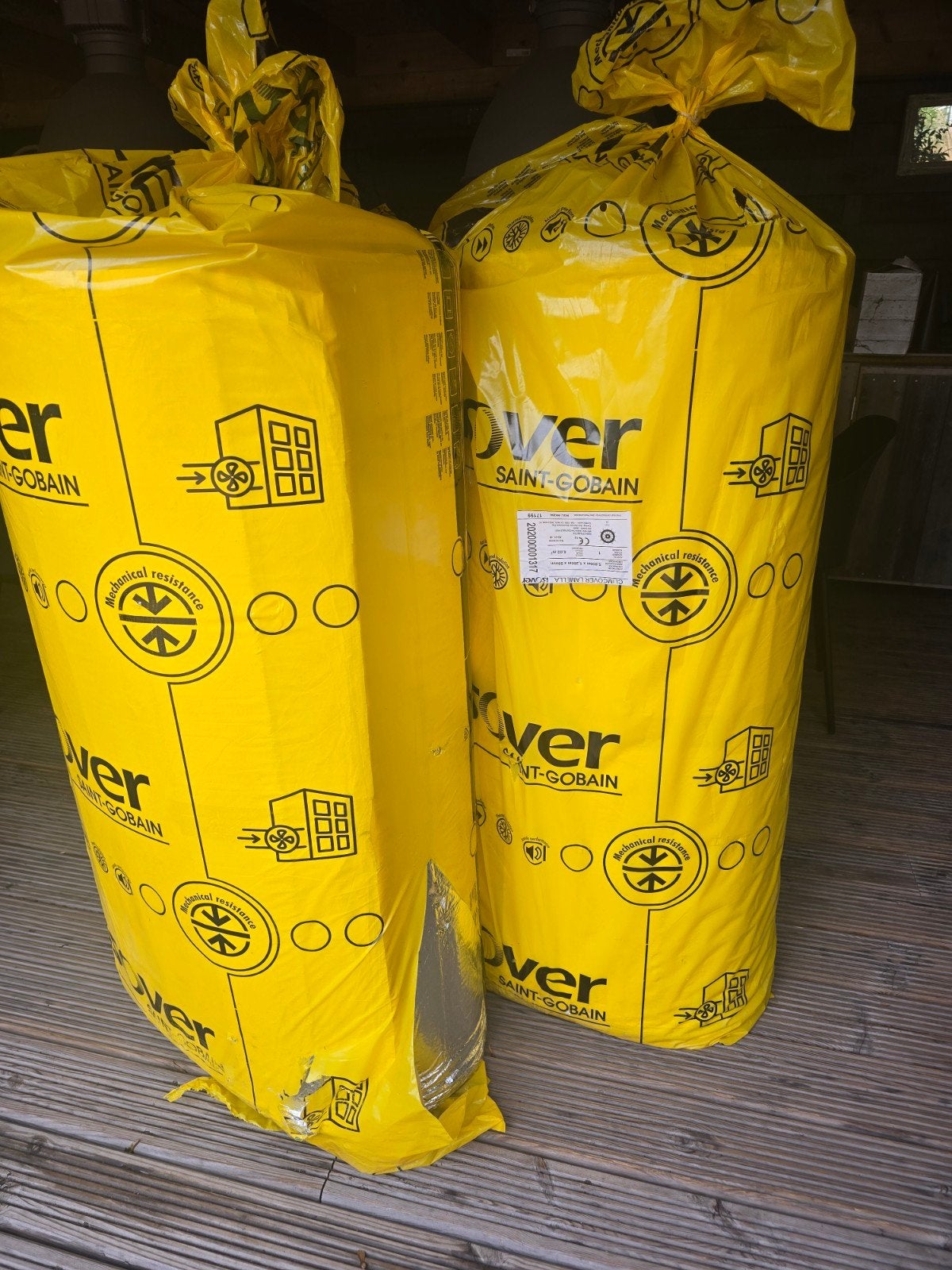 Isover Climcover Lamella Isolatie - 6 m² Glaswol, Dakisolatie, 4 tot 8 cm, 10 tot 15 m², Nieuw