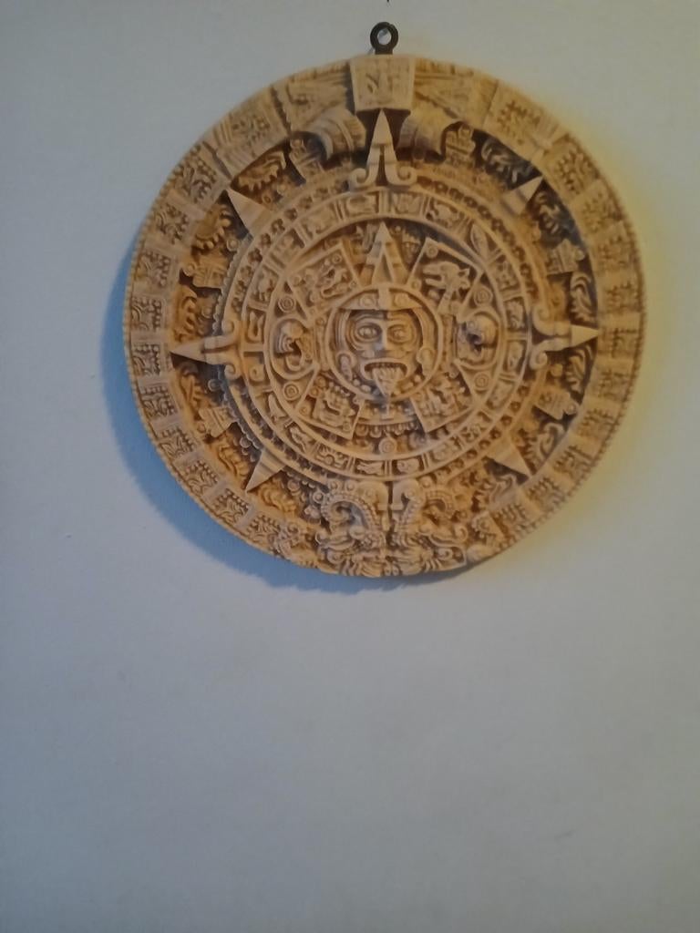 Maya kalender wanddecoratie, Ophalen of Verzenden
