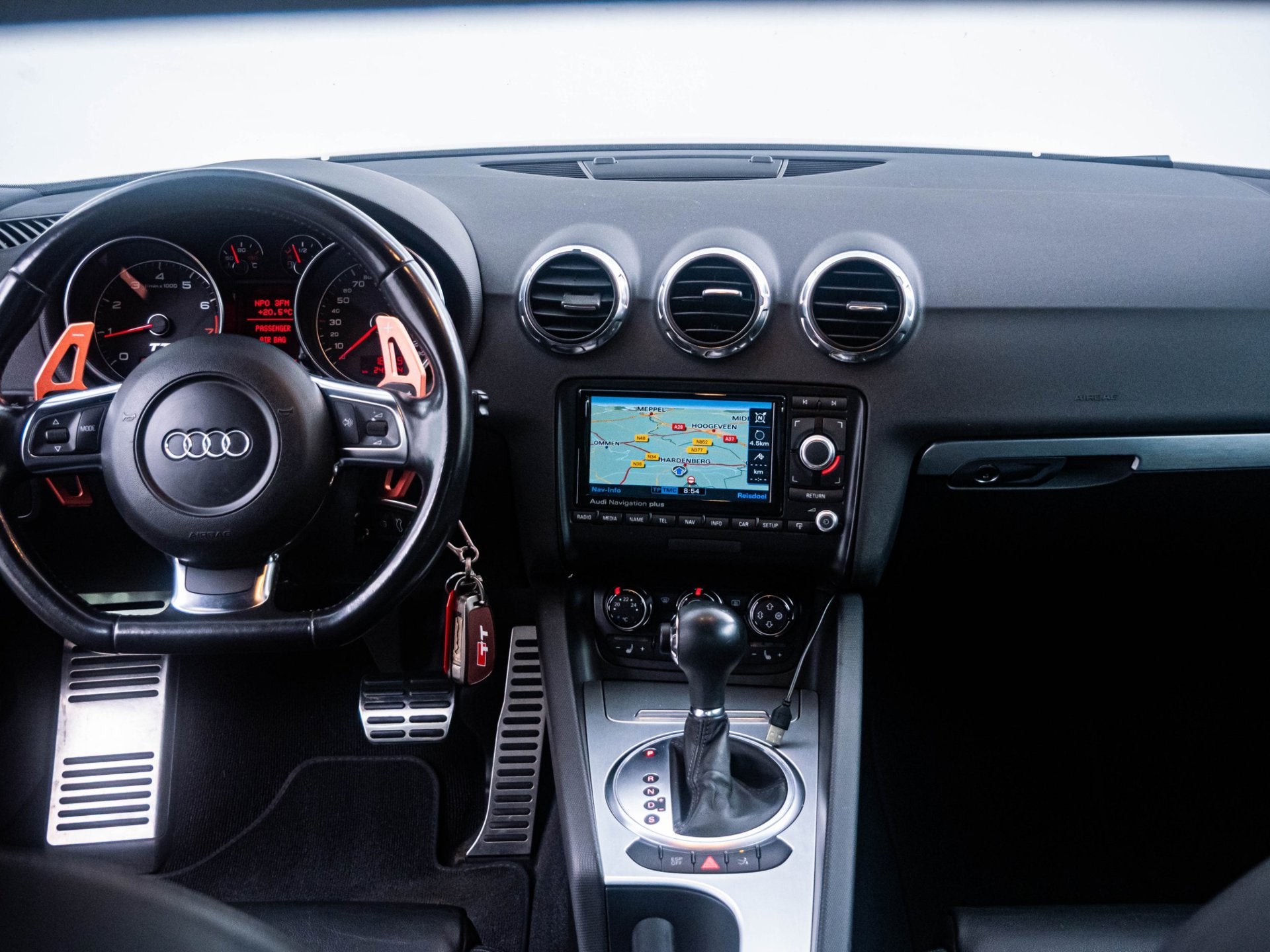 Audi TT 2.0 TFSI 'Automaat' Bose-Sound|Clima|Navi|PDC!, Auto's, Audi, TT, Gebruikt, Zwart, 4 cilinders