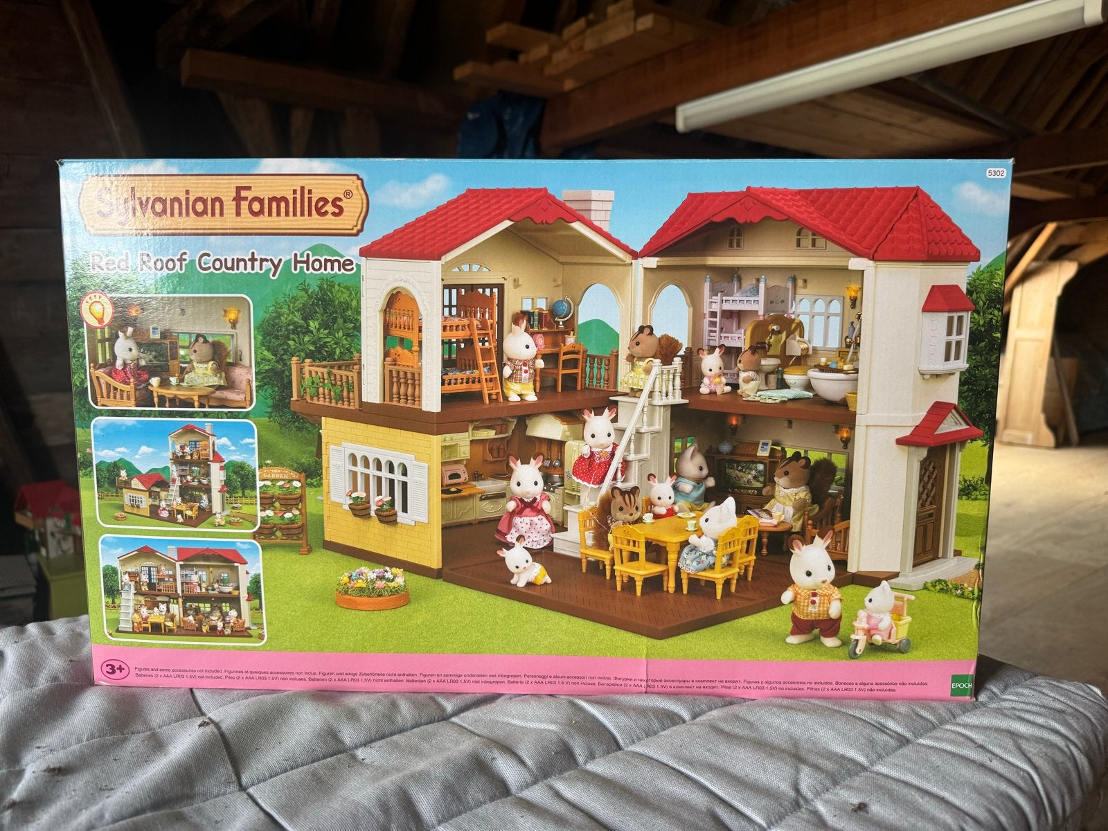 Sylvanian Families Red Roof Country Home, Ophalen of Verzenden, Zo goed als nieuw, Overige typen