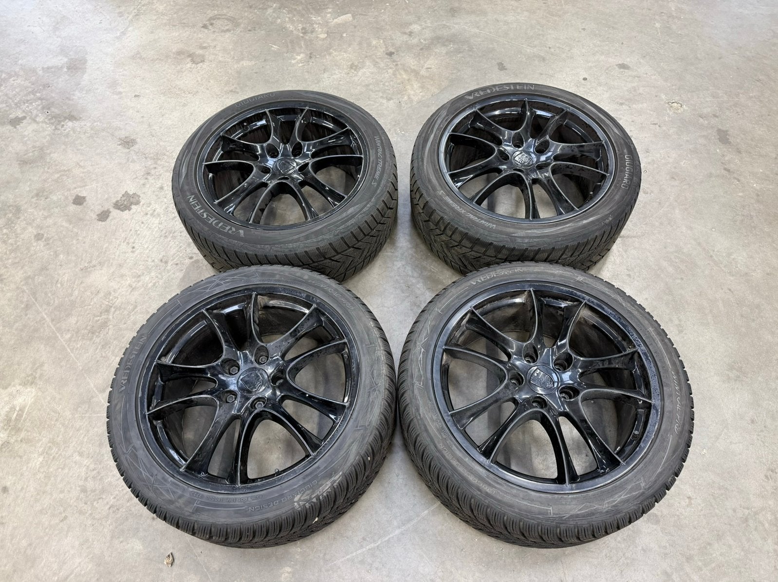 Audi A6 wielen + Porsche Cayenne winterwielen, Auto-onderdelen, Ophalen, 20 inch, All Season