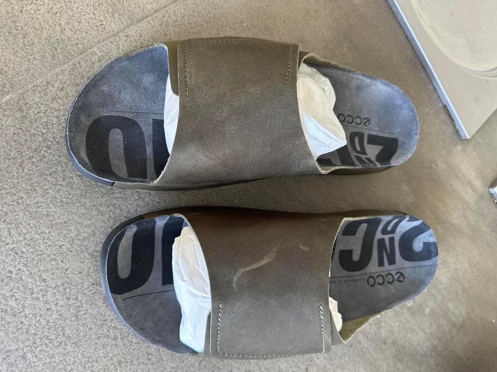 ECCO ONGD slippers, maat 44 nieuw, Slippers, Ecco, Verzenden, Nieuw