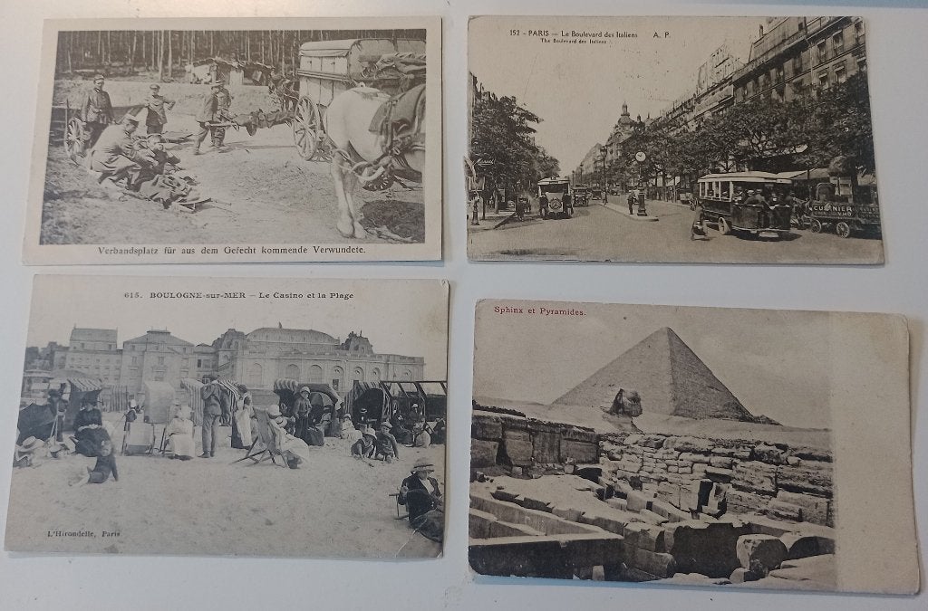Stapel (hele) oude ansichtkaarten meeste echt gelopen, Verzamelen, Ansichtkaarten | Nederland, Gelopen, Utrecht, Voor 1920, Ophalen of Verzenden