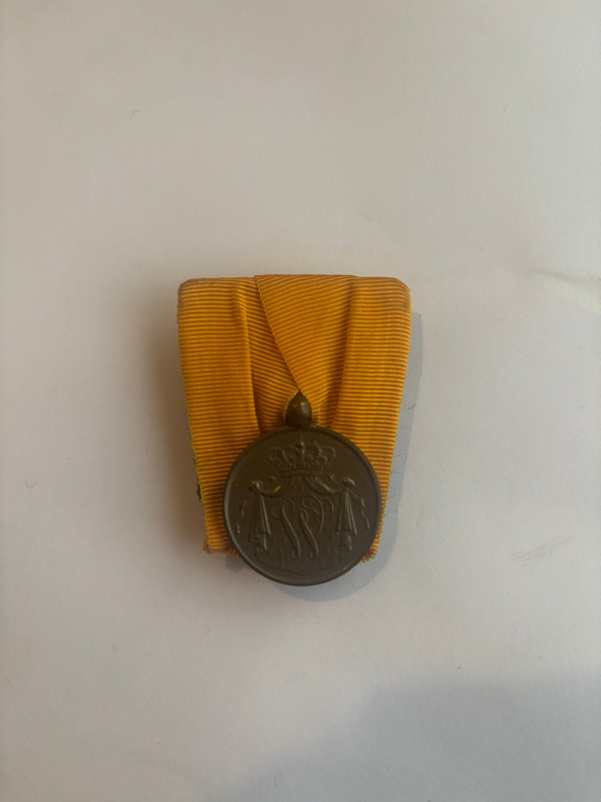 Trouwe Dienst Koninklijke Marine Onderscheiding Brons, Ophalen of Verzenden, Marine, Nederland, Lintje, Medaille of Wings