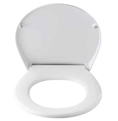 Gloednieuwe Pressalit 718 toiletzitting in de kleur wit, Doe-het-zelf en Verbouw, Ophalen of Verzenden, Nieuw, Rvs, Toilet