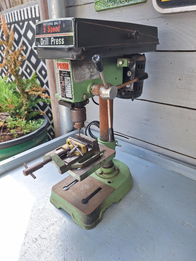 Push MC13 kolomboormachine, Doe-het-zelf en Verbouw, Gereedschap | Boormachines, Ophalen, Gebruikt, Kolomboormachine