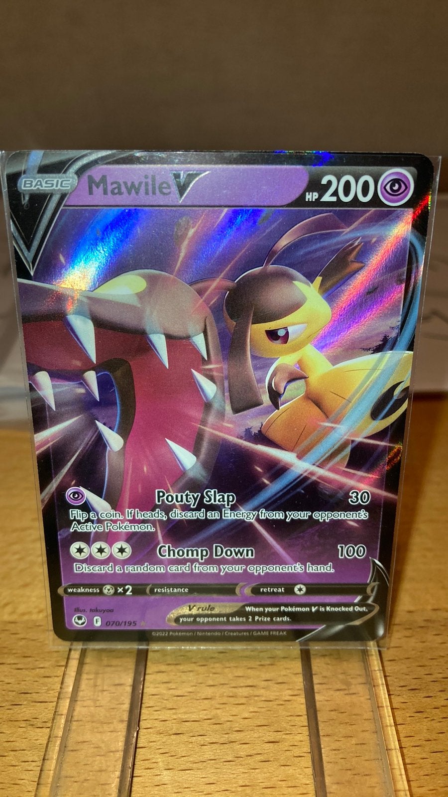 Pokemon Mawile V 70/195 Silver Tempest 3,00 euro, Ophalen of Verzenden, Zo goed als nieuw