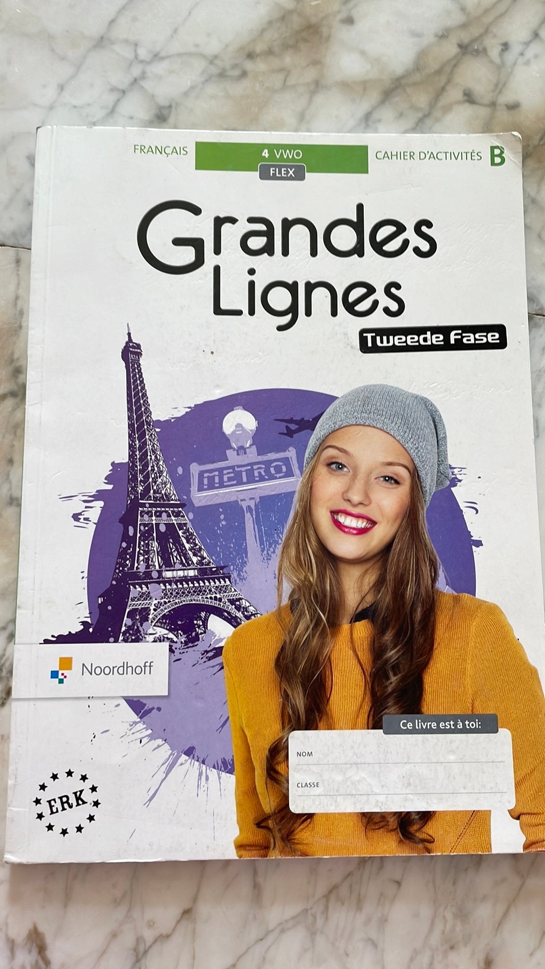 Grandes Lignes 5e ed vwo 4 cahiers d'activités, Boeken, Ophalen, Zo goed als nieuw, Overige niveaus, Nederlands
