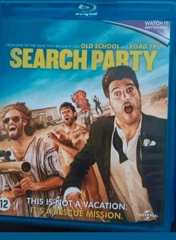 Search party bluray NL ondertiteld, Ophalen of Verzenden, Zo goed als nieuw, Humor en Cabaret