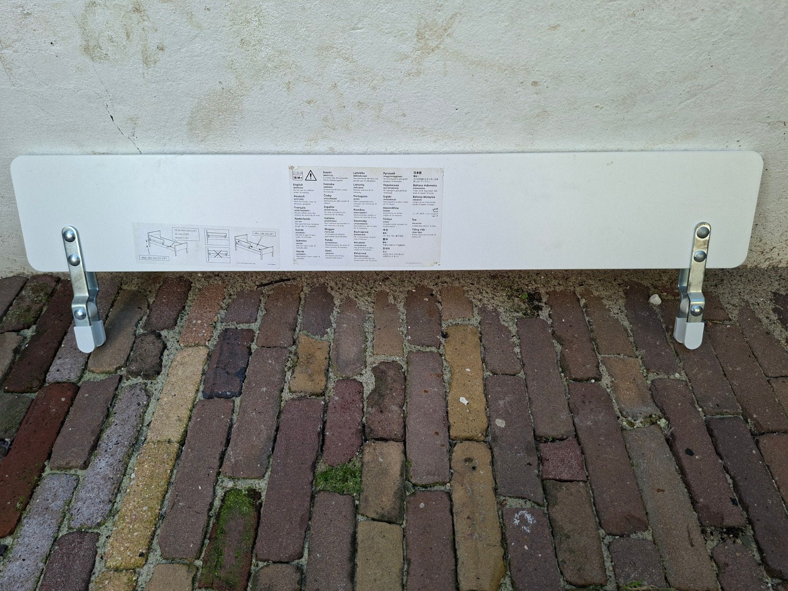 ikea nattapa bed hekje valbeveiliging, Ophalen, Zo goed als nieuw, Minder dan 140 cm, Minder dan 70 cm