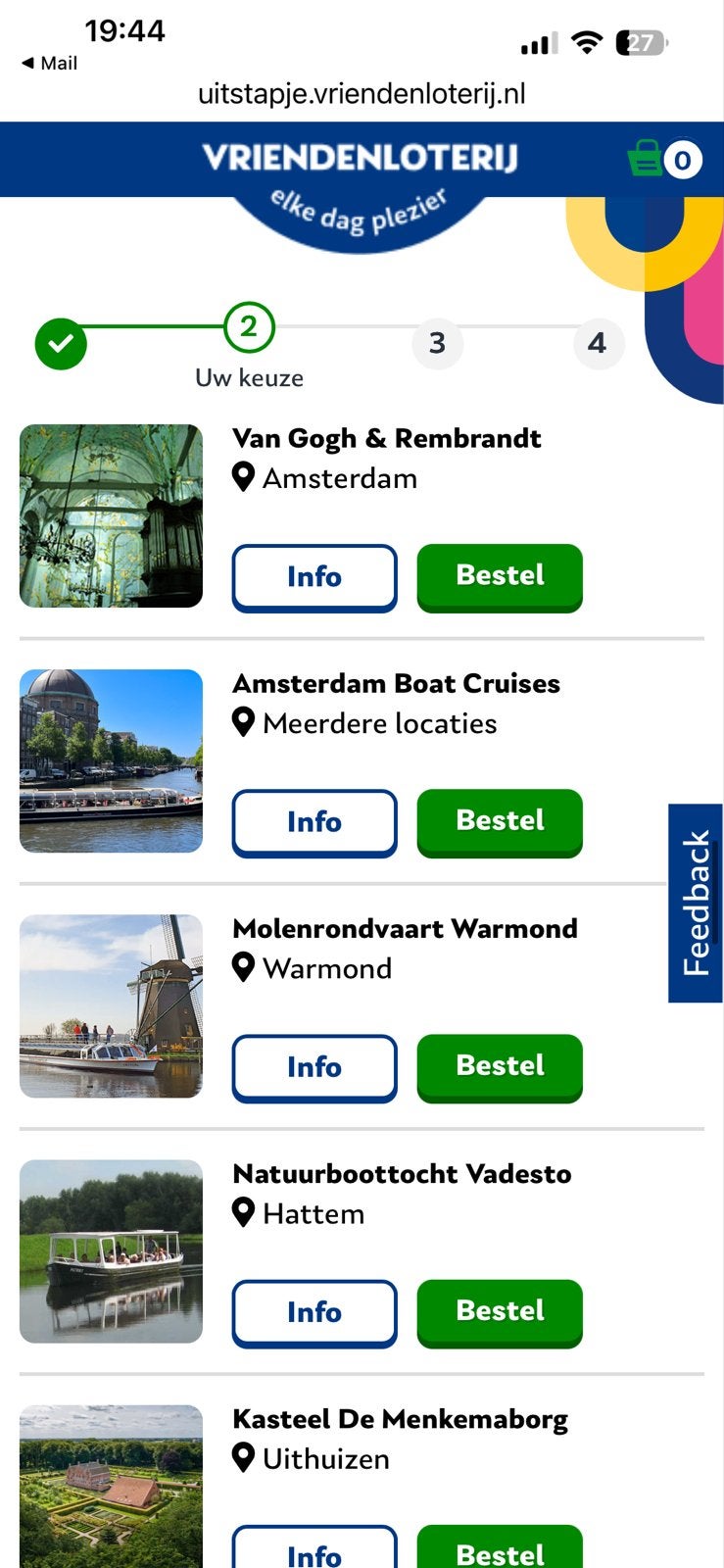 4 kaartjes voor pretpark/film/wellnes/dagje uit, Tickets en Kaartjes, Drie personen of meer, Ticket of Toegangskaart