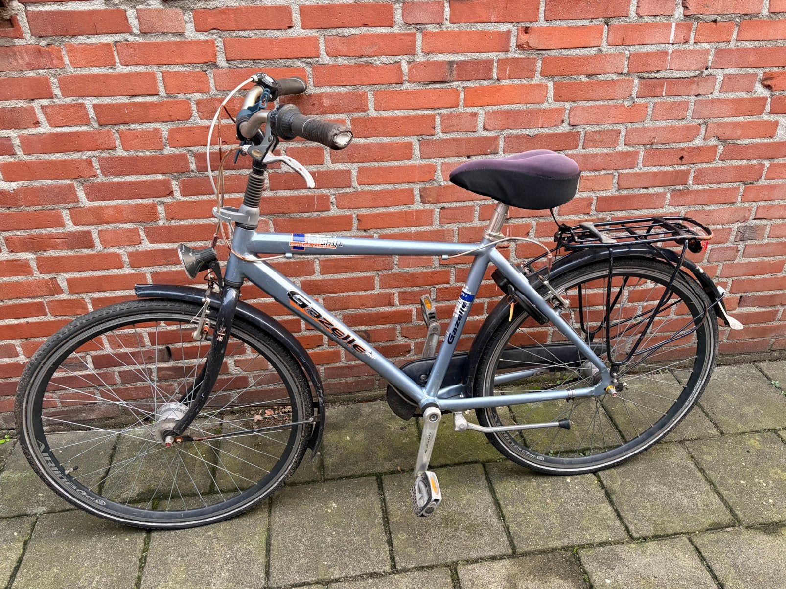 Jongens fiets gazelle 26 inch, Ophalen, Gebruikt, 26 inch of meer, Handrem