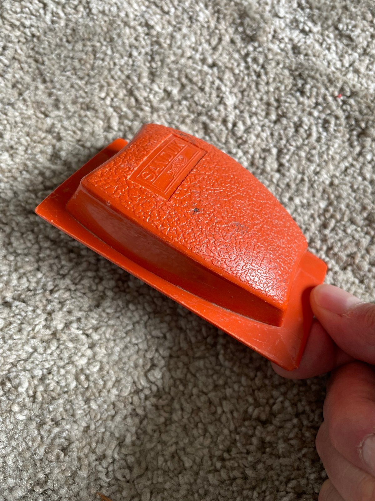 GEZOCHT: Sandvik Sandplate Vintage Schuurblokje, Doe-het-zelf en Verbouw, Ophalen of Verzenden, Gebruikt, Overige typen, Overige merken
