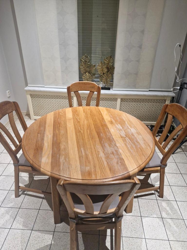 Eethoek, Huis en Inrichting, Complete eetkamers, Ophalen, Gebruikt, 4 tot 6 stoelen