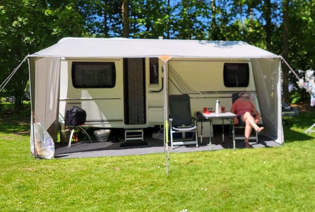 Te koop caravan luifel Isabella Shadow 5 m,  en 2 zijstukken, Caravans en Kamperen, Caravan accessoires, Ophalen, Zo goed als nieuw