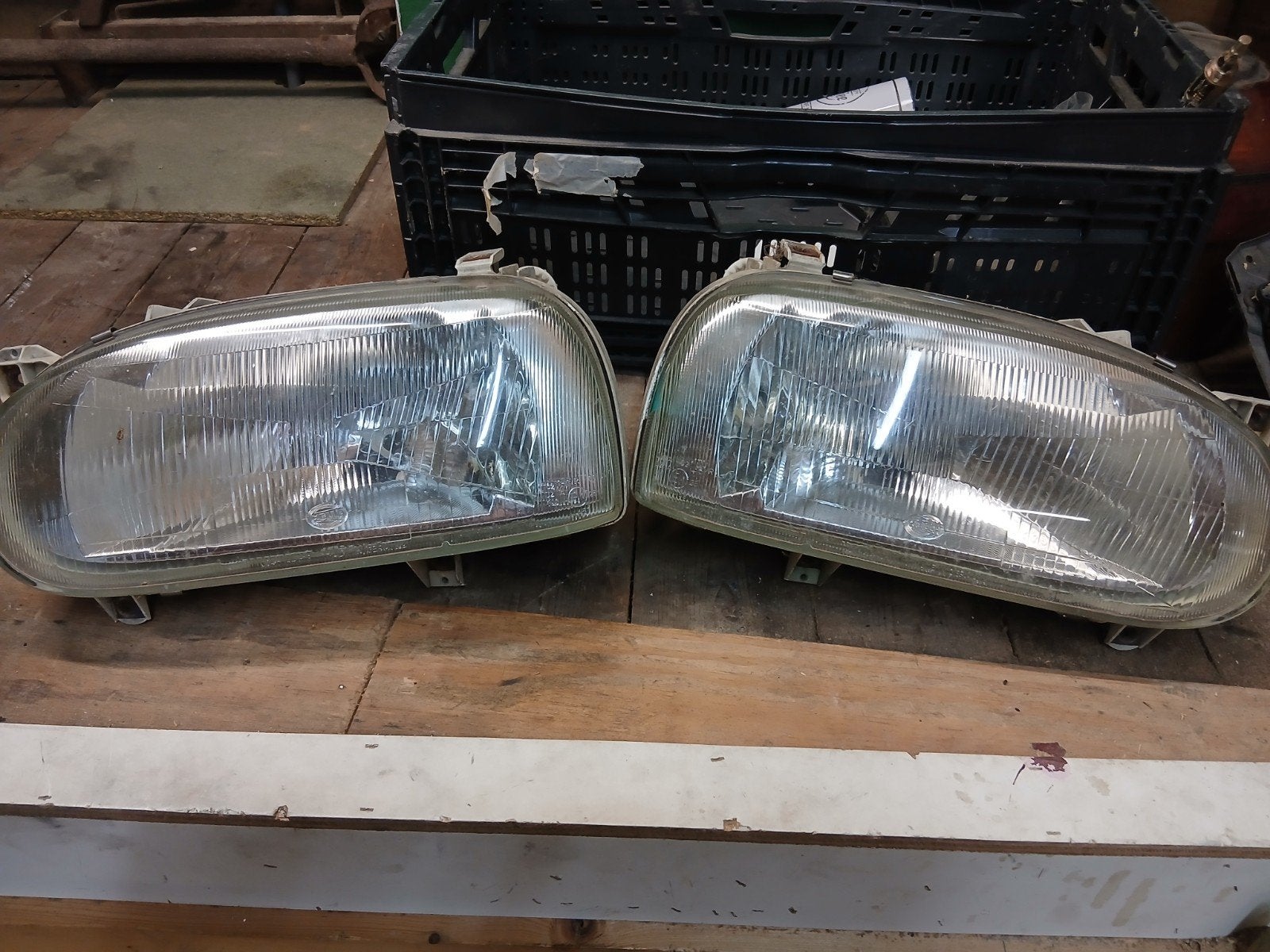 Volkswagen Golf 3 Koplampen Set (Links & Rechts), Auto-onderdelen, Verlichting, Ophalen, Gebruikt, Volkswagen