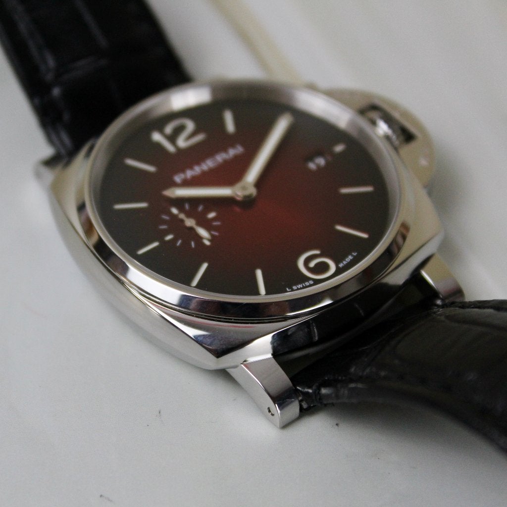 Panerai Luminor Due - PAM01424 - Als nieuw, Overige merken, Staal, Polshorloge, Ophalen of Verzenden