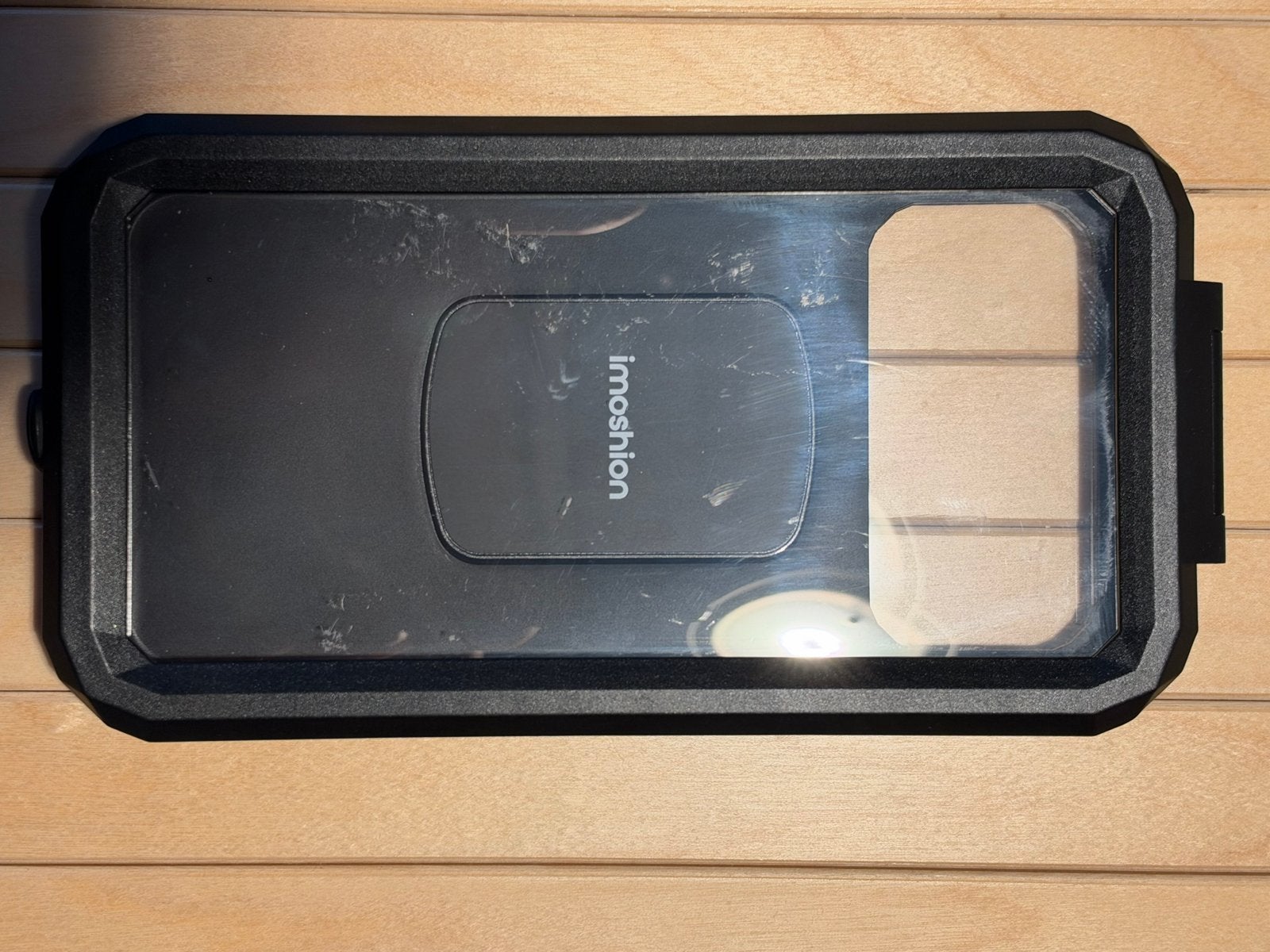 Inmoshton waterdichte telefoonhouder voor fiets, Ophalen of Verzenden, Zo goed als nieuw, Hoesje of Tasje