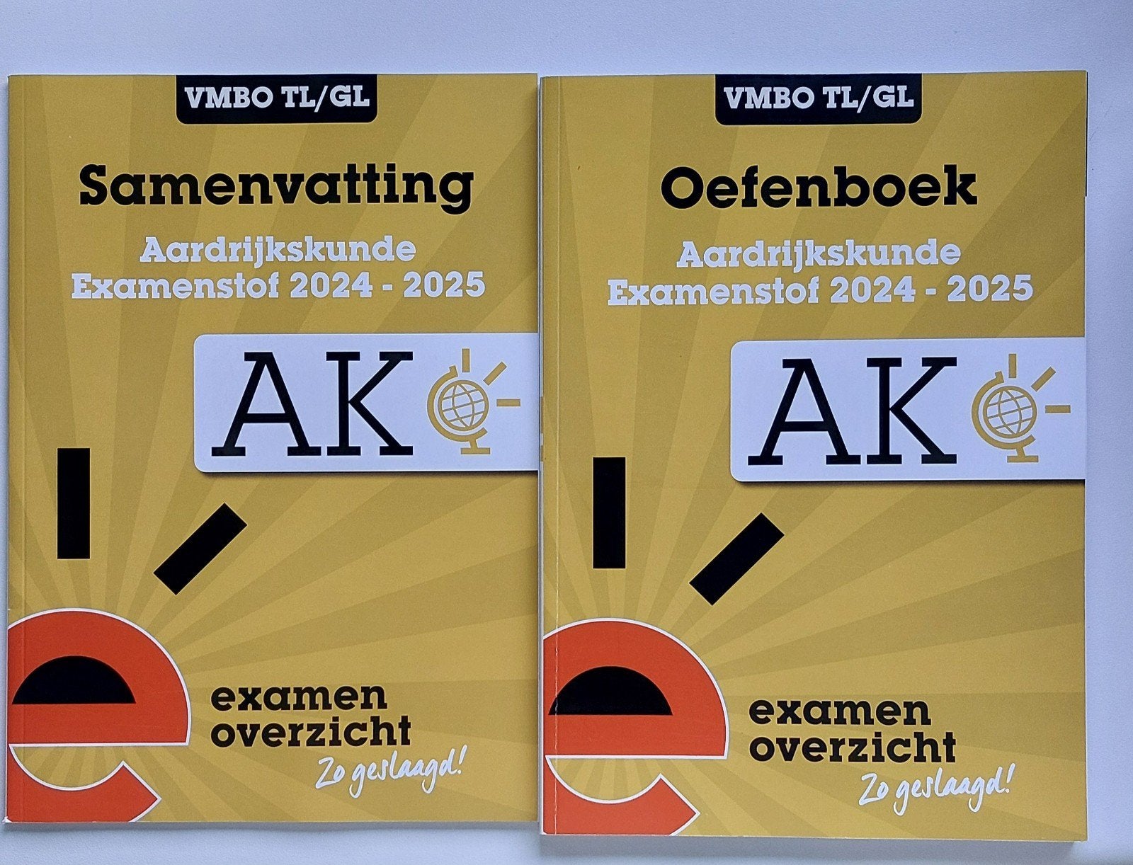 Aardrijkskunde ExamenOverzicht VMBO TL/GL 2024-2025, Boeken, VMBO, Ophalen of Verzenden, Zo goed als nieuw, ExamenOverzicht